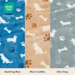 Cute Fluffy Fleece Dog Blanket - Small Size