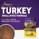 Zignature Turkey Limited Ingredient Small Bites Dog Food