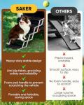 Saker Portable Foldable Dog Ramp for Cars