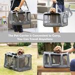 GAPZER Soft-Sided Pet Carrier for Cats and Puppies