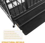 Heavy Duty Escape-Proof Dog Crate for Large Dogs