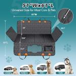 Chumajor Waterproof Dog Back Seat Extender & Cover