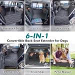 Chumajor Waterproof Dog Back Seat Extender & Cover