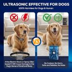Ultrasonic Anti-Bark Device with Rechargeable Battery