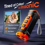 Portable 1-Touch Dog Bark Deterrent Device