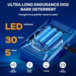 Ultrasonic Anti-Bark Device with Rechargeable Battery
