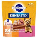 Pedigree Dentastix Dental Chews, Bacon & Chicken