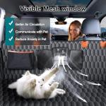 Chumajor Waterproof Dog Back Seat Extender & Cover