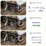 Expandable Pet Carrier for Small Dogs and Cats