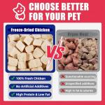 Freeze-Dried Chicken Treats for Dogs and Cats