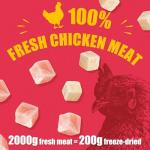 Freeze-Dried Chicken Treats for Dogs and Cats