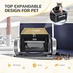 Expandable Pet Carrier for Small Dogs and Cats
