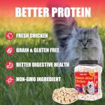 Freeze-Dried Chicken Treats for Dogs and Cats