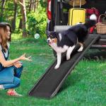 Portable 61-Inch Dog Ramp for Cars and SUVs