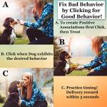 SunGrow Dog Clickers with Wrist Bands - 4 Pack