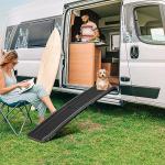 Portable 61-Inch Dog Ramp for Cars and SUVs