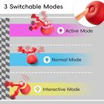 Touch Activated Squeaky Ball Toy for Dogs