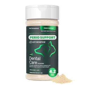 VetriScience Dental Care Powder for Dogs & Cats