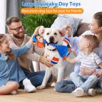 Squeaky Plush Dog Toy for Large Dogs