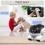 1080P Wireless Dog and Cat Camera with App