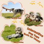 HUGEME Interactive Rope Dog Toys for Playtime