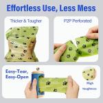 Aluminum Dog Poop Bag Dispenser with Clip