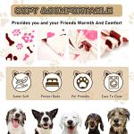 Soft Fluffy Pink Blankets for Large Dogs