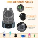 YUDODO Adjustable Dog Carrier Backpack for Hiking