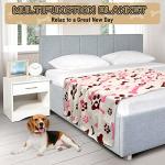 Soft Fluffy Pink Blankets for Large Dogs