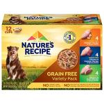 Nature's Recipe Grain-Free Wet Dog Food Variety Pack