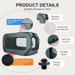 Foldable 36-inch Dog Kennel and Travel Bed