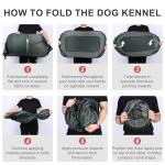 Foldable 36-inch Dog Kennel and Travel Bed