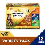 Nature's Recipe Grain-Free Wet Dog Food Variety Pack