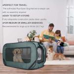 Foldable 36-inch Dog Kennel and Travel Bed