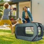 Foldable 36-inch Dog Kennel and Travel Bed