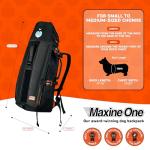 Maxine Medium Dog Backpack Carrier - Gray