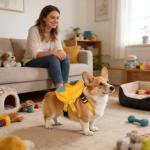 VILLCASE Adjustable Dog Backpack for Small Dogs