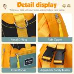 VILLCASE Adjustable Dog Backpack for Small Dogs