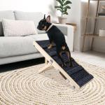 Adjustable Wooden Dog Ramp for Small Pets