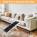Adjustable Wooden Dog Ramp for Small Pets
