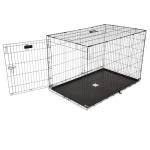 48-Inch Wire Dog Crate with 5-Point Lock