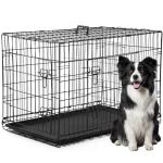 Extra Large Metal Dog Crate with Double Doors