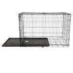 48-Inch Wire Dog Crate with 5-Point Lock