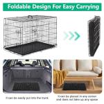 Extra Large Metal Dog Crate with Double Doors