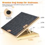4 Pack Adjustable Dog Ramps for Easy Access