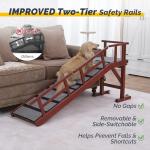 KUVETO Wooden Dog Ramp for Bed and Couch