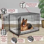 MidWest 48-Inch Double Door Crate for Large Dogs