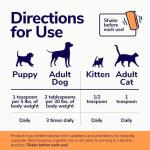 Miracle Vet High-Calorie Weight Gainer for Dogs & Cats - Multivitamin Nutritional Supplement Gel, Omega Fish Oil, Calcium - Puppy, Senior, Prenatal Cat & Dog Vitamins, Supplements for Weight Gain