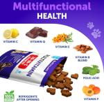 20 in 1 Dog Multivitamin with Glucosamine - Chewable Dog Vitamins and Supplements - Senior & Puppy Multivitamin Chews for Pet Hip & Joint Support, Immunity, Mobility, Skin, Digestion - 70 Soft Treats