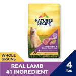 Nature's Recipe Lamb, Barley & Brown Rice Recipe Dry Dog Food, 4 lb. Bag